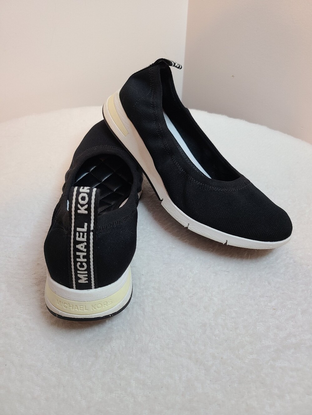 Michael Kors Upton Stretch Knit Hybrid Sneaker Ballet Flats Size 7M